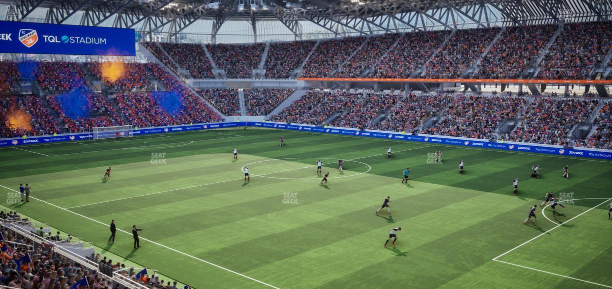 TQL Stadium - Section 234 Seat View