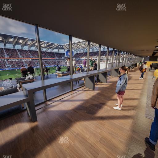 TQL Stadium - Section Bahl And Gaynor Pitch View Club Seat View