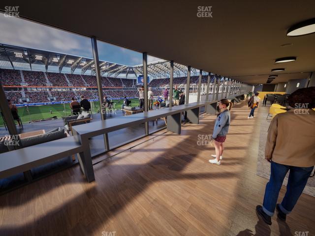 TQL Stadium - Section Bahl And Gaynor Pitch View Club Seat View