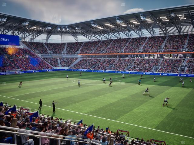 TQL Stadium - Section Cincinnatus West Club 1 Seat View