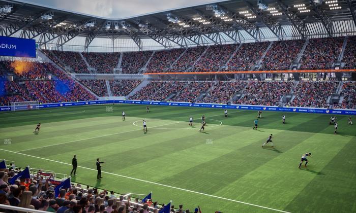 TQL Stadium - Section Cincinnatus West Club 1 Seat View