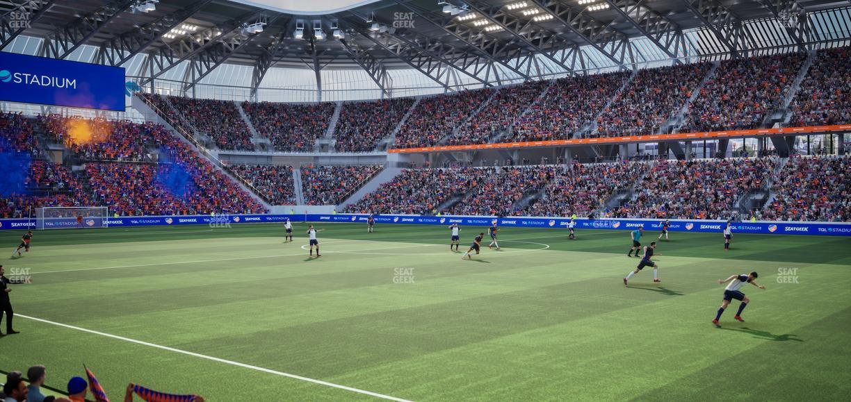 TQL Stadium - Section Cincinnatus West Club 1 Seat View