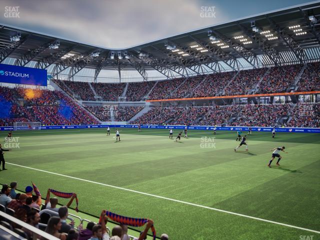 TQL Stadium - Section Cincinnatus West Club 1 Seat View