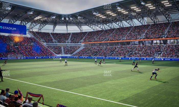 TQL Stadium - Section Cincinnatus West Club 1 Seat View