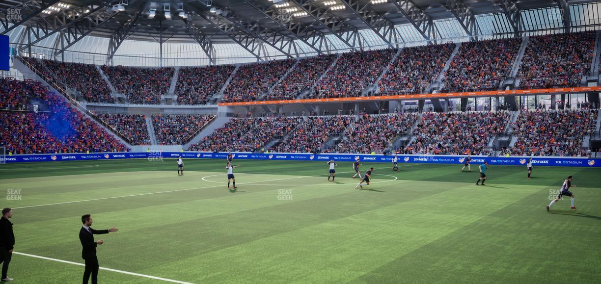 TQL Stadium - Section Cincinnatus West Club 2 Seat View