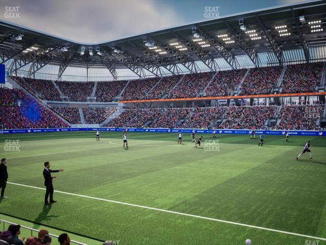 TQL Stadium - Section Cincinnatus West Club 2 Seat View