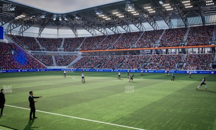 TQL Stadium - Section Cincinnatus West Club 2 Seat View