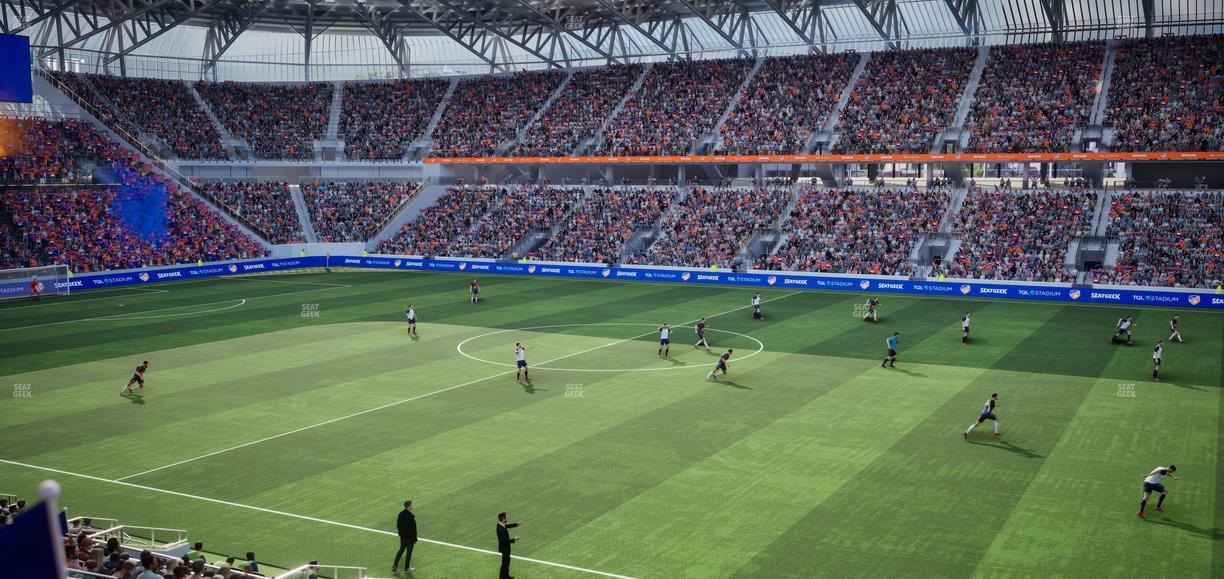 TQL Stadium - Section Cincinnatus West Club 2 Seat View