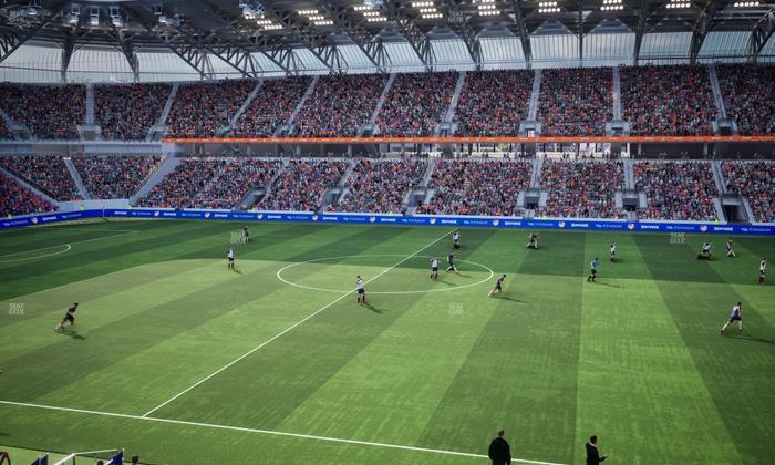 TQL Stadium - Section Cincinnatus West Club 3 Seat View