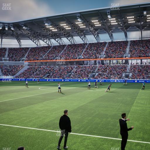 TQL Stadium - Section Cincinnatus West Club 3 Seat View