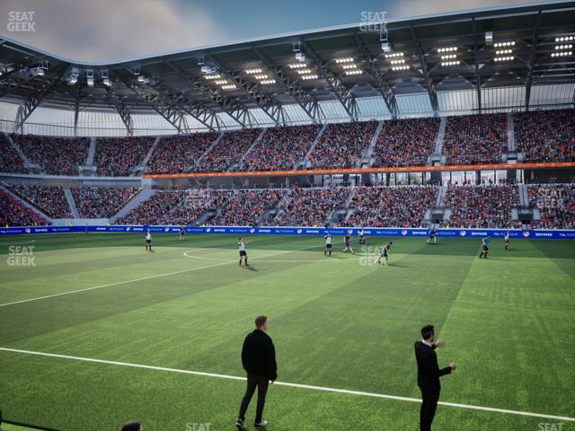 TQL Stadium - Section Cincinnatus West Club 3 Seat View