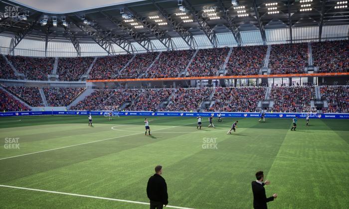 TQL Stadium - Section Cincinnatus West Club 3 Seat View