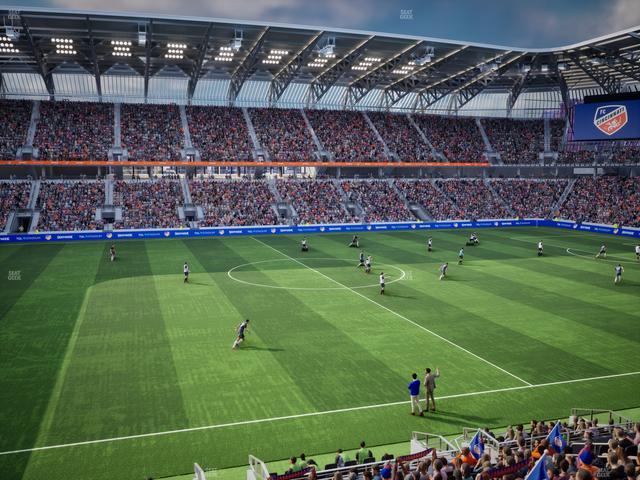 TQL Stadium - Section Cincinnatus West Club 7 Seat View