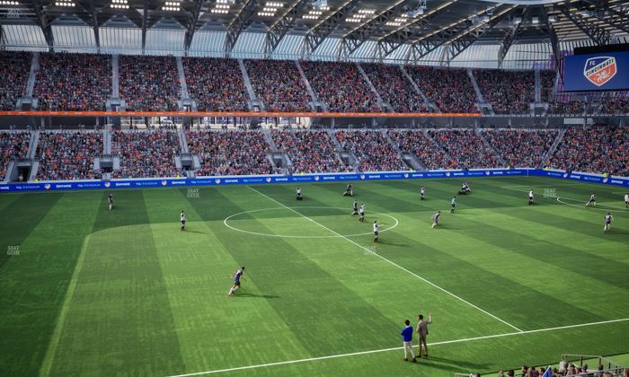 TQL Stadium - Section Cincinnatus West Club 7 Seat View