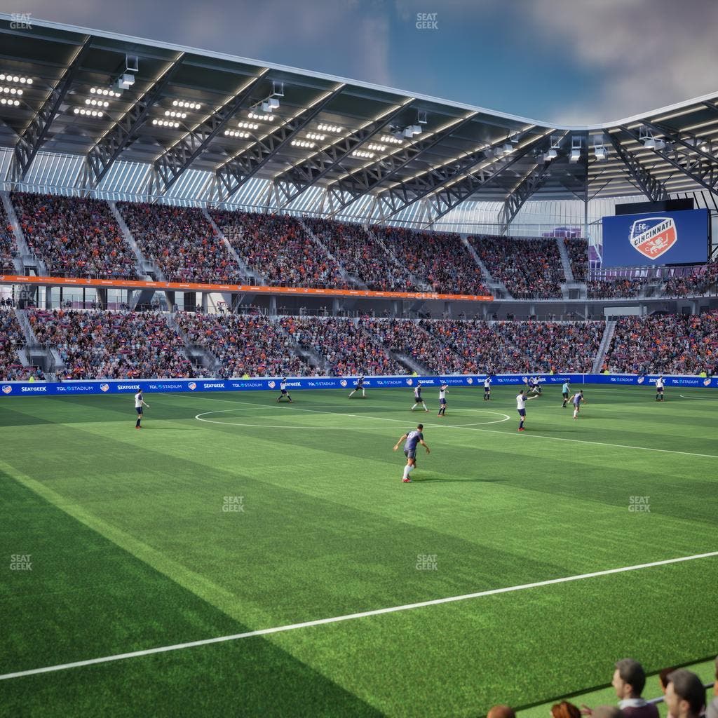 TQL Stadium - Section Cincinnatus West Club 8 Seat View