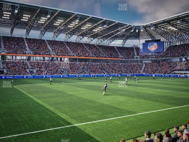 TQL Stadium - Section Cincinnatus West Club 8 Seat View