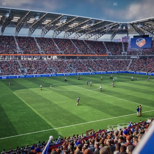 TQL Stadium - Section Cincinnatus West Club 8 Seat View