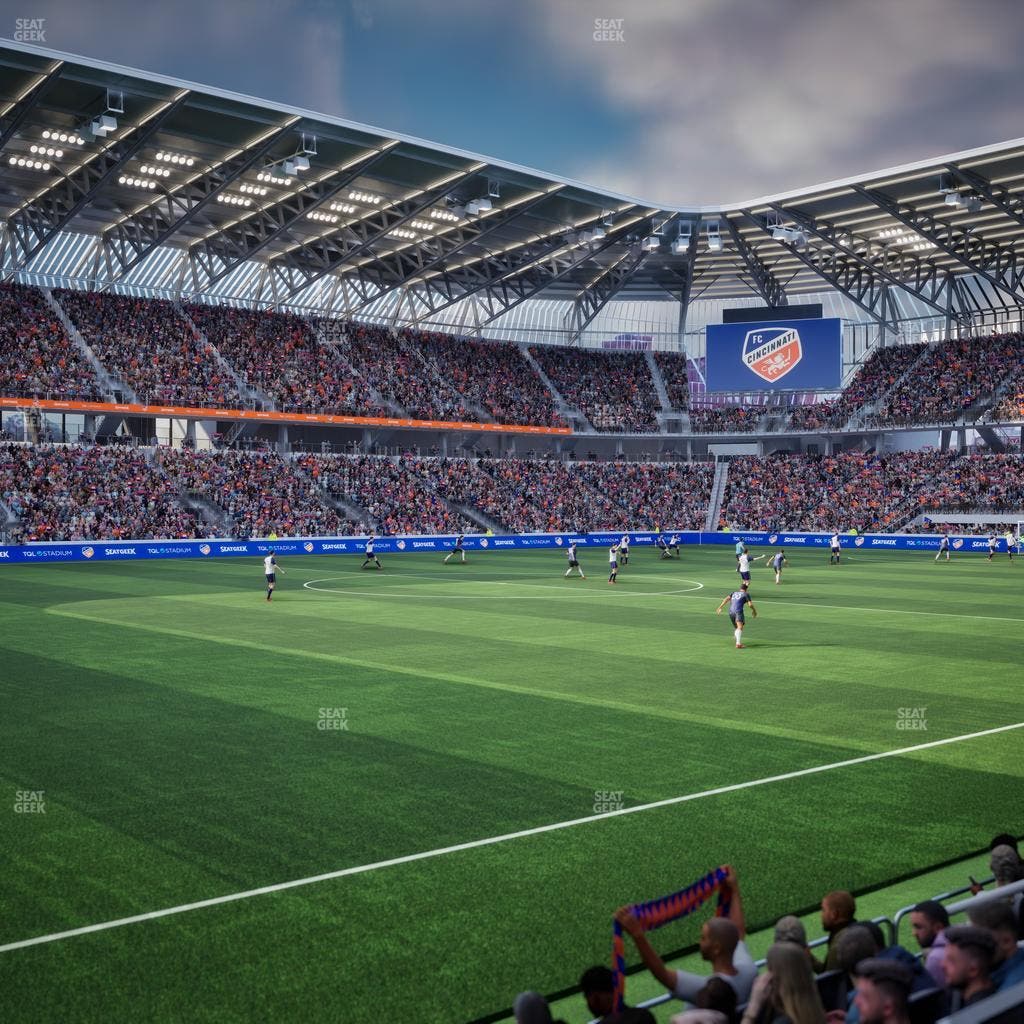 TQL Stadium - Section Cincinnatus West Club 9 Seat View