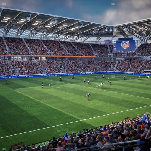 TQL Stadium - Section Cincinnatus West Club 9 Seat View