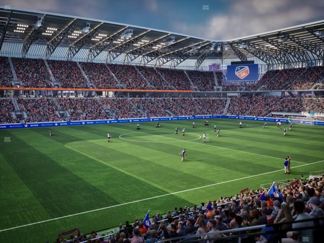 TQL Stadium - Section Cincinnatus West Club 9 Seat View