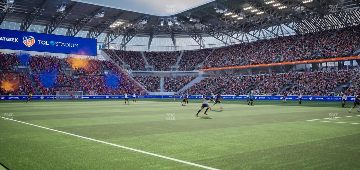TQL Stadium - Section Field 1 Seat View