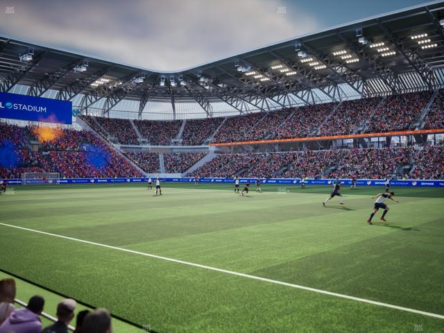 TQL Stadium - Section Field 2 Seat View