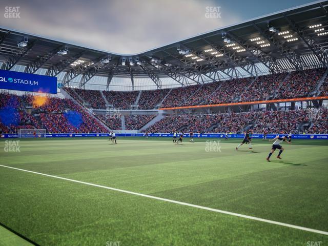 TQL Stadium - Section Field 2 Seat View