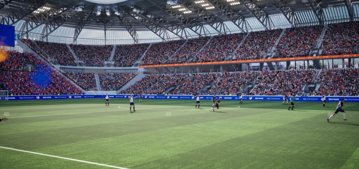 TQL Stadium - Section Field 3 Seat View