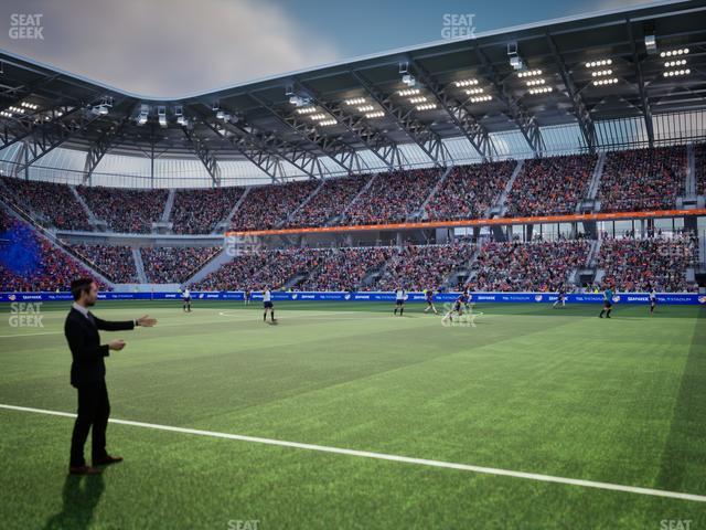 TQL Stadium - Section Field 4 Seat View