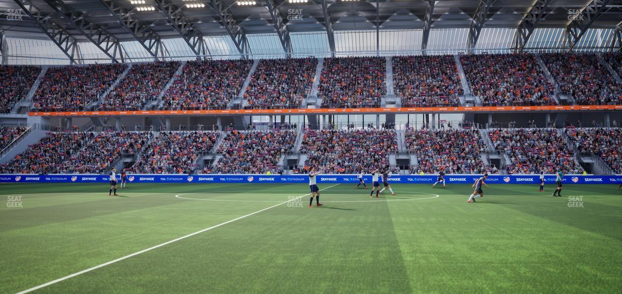 TQL Stadium - Section Field 5 Seat View