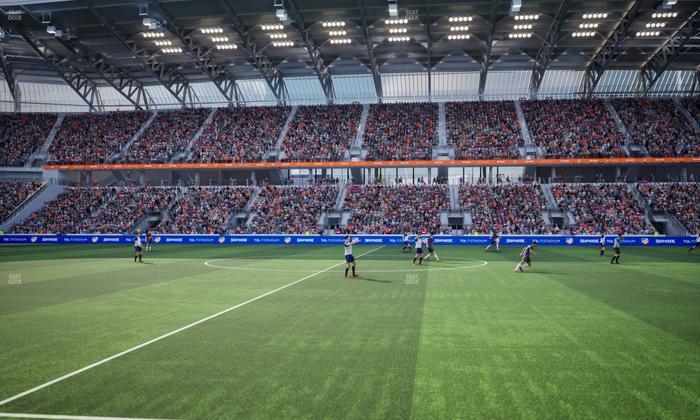 TQL Stadium - Section Field 5 Seat View