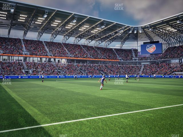 TQL Stadium - Section Field 7 Seat View