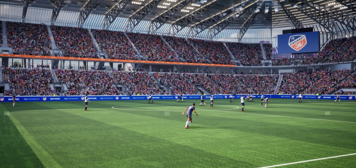 TQL Stadium - Section Field 7 Seat View