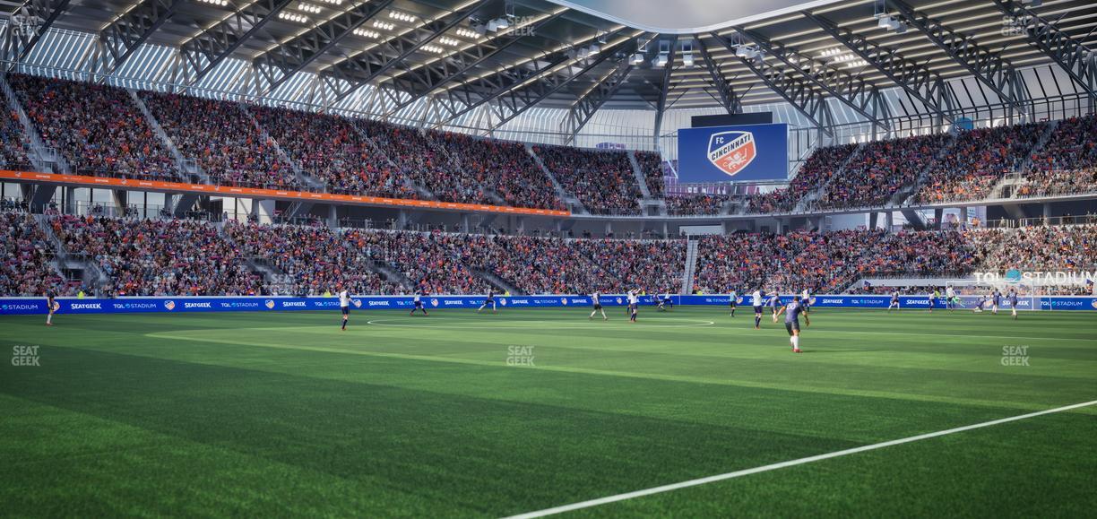 TQL Stadium - Section Field 8 Seat View