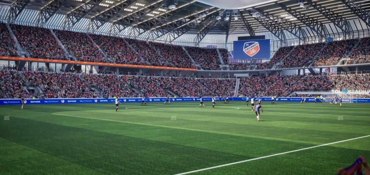 TQL Stadium - Section Field 8 Seat View