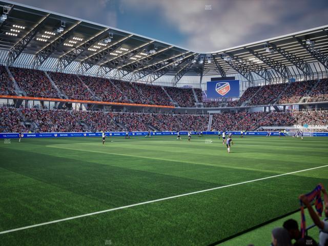 TQL Stadium - Section Field 8 Seat View