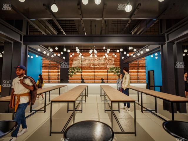 TQL Stadium - Section First Financial Club Seat View