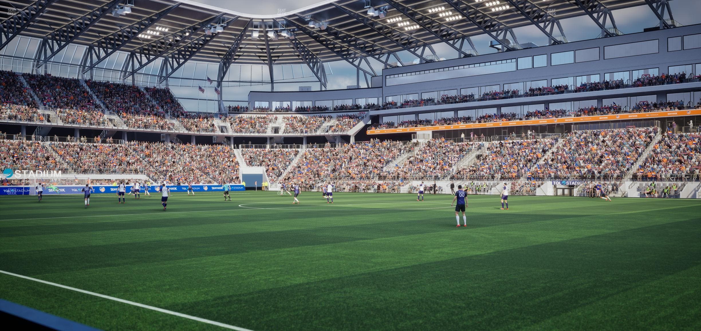 TQL Stadium - Section First Financial East Club 1 Seat View