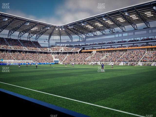 TQL Stadium - Section First Financial East Club 1 Seat View