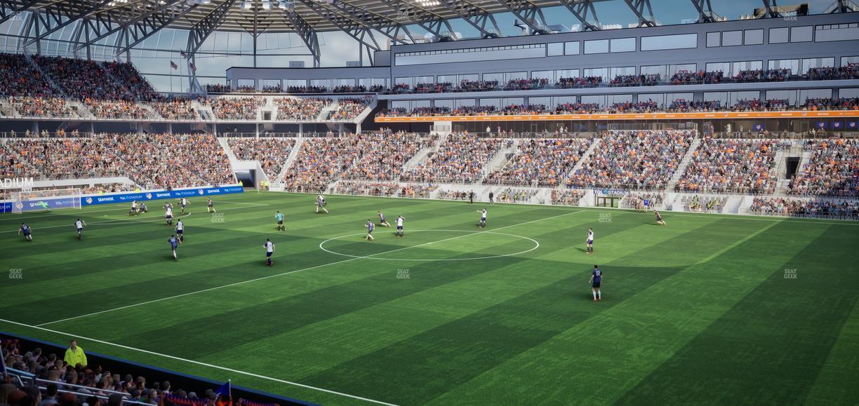 TQL Stadium - Section First Financial East Club 1 Seat View