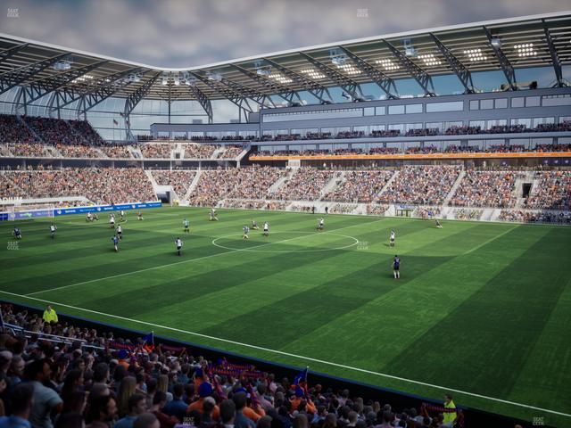 TQL Stadium - Section First Financial East Club 1 Seat View