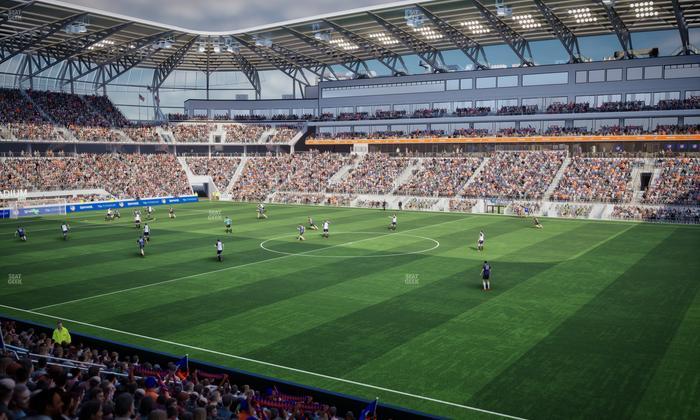 TQL Stadium - Section First Financial East Club 1 Seat View