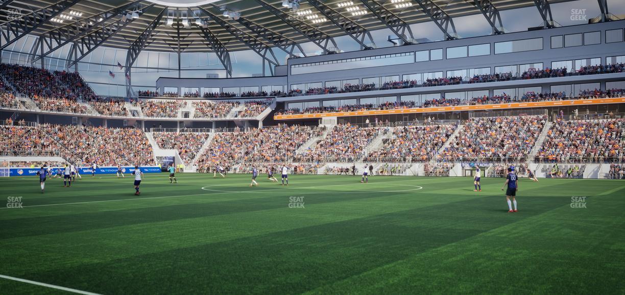 TQL Stadium - Section First Financial East Club 2 Seat View