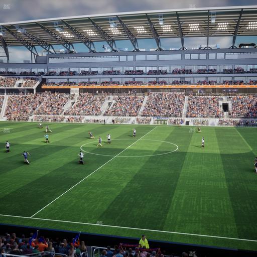 TQL Stadium - Section First Financial East Club 3 Seat View