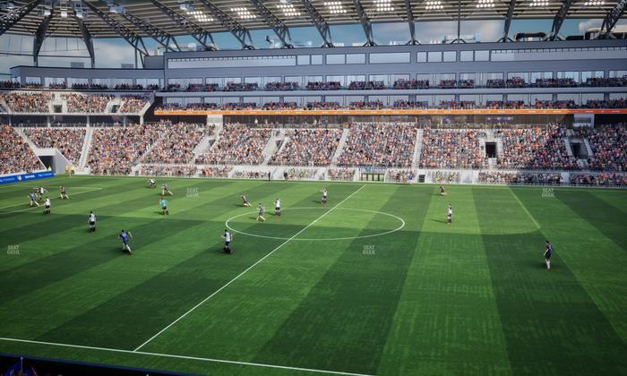 TQL Stadium - Section First Financial East Club 3 Seat View