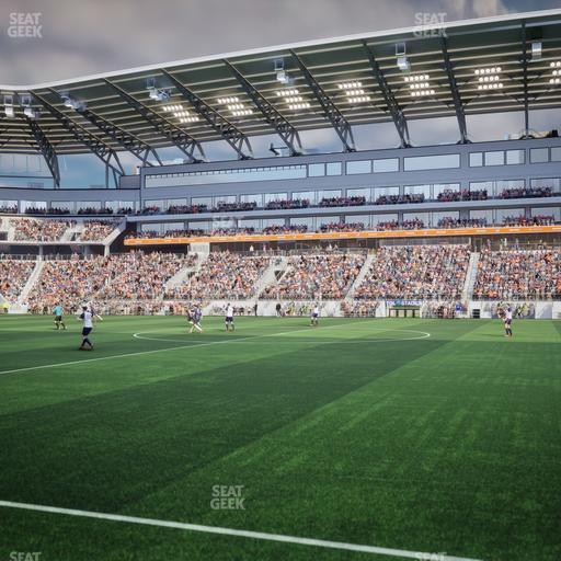 TQL Stadium - Section First Financial East Club 3 Seat View