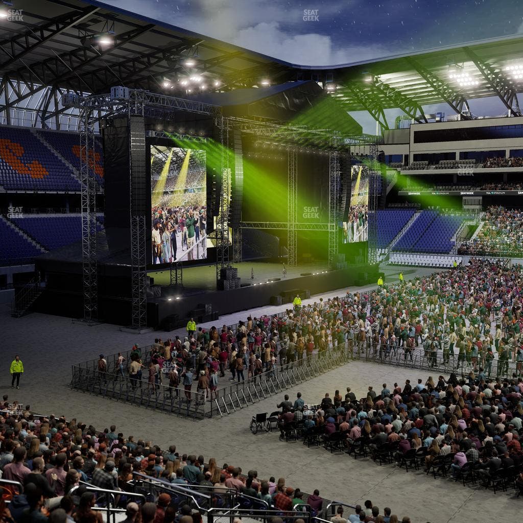 TQL Stadium - Section First Financial East Club 4 Seat View