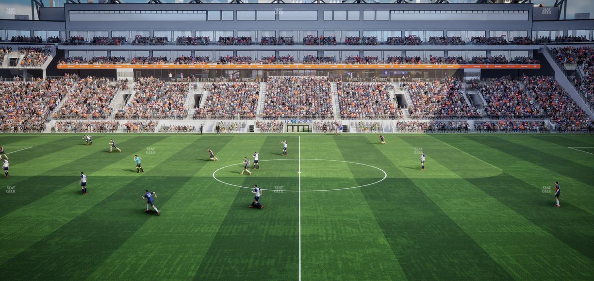 TQL Stadium - Section First Financial East Club 4 Seat View