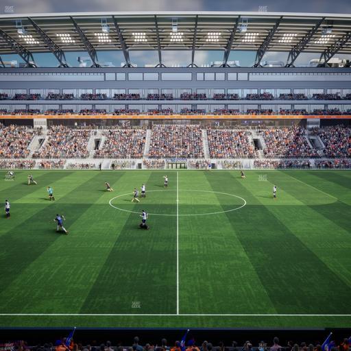 TQL Stadium - Section First Financial East Club 4 Seat View