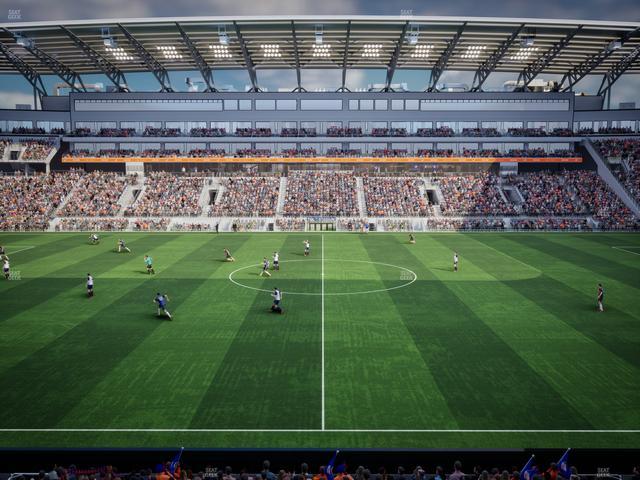 TQL Stadium - Section First Financial East Club 4 Seat View